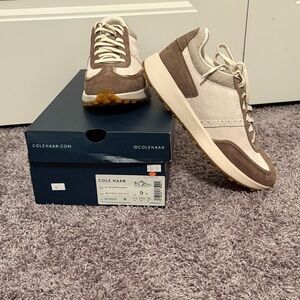 Cole Haan Women's Sneakers in Cream and Brown